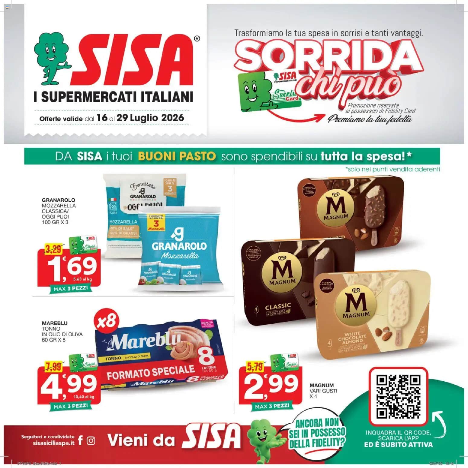 Volantino SISA
