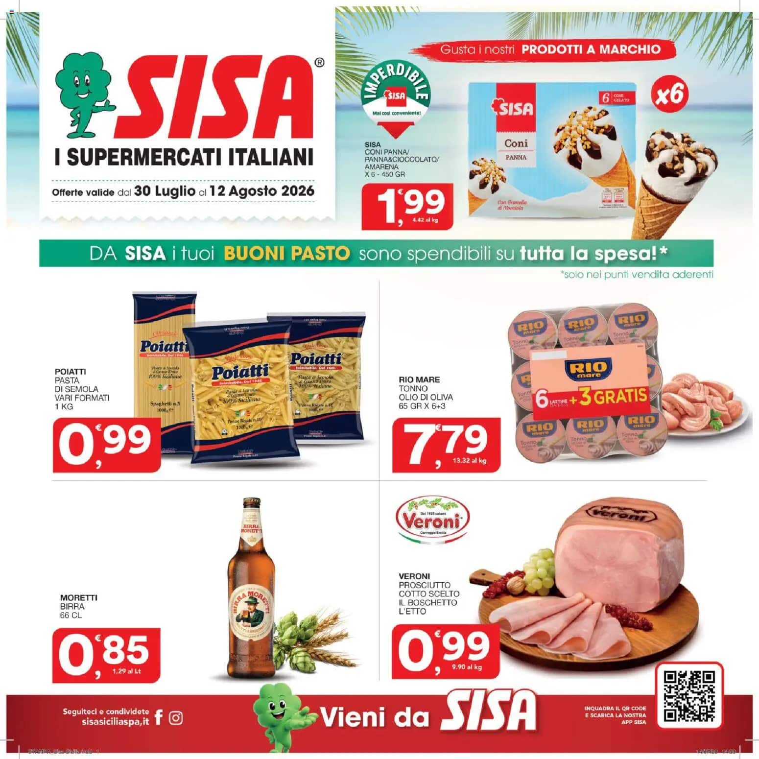Volantino SISA