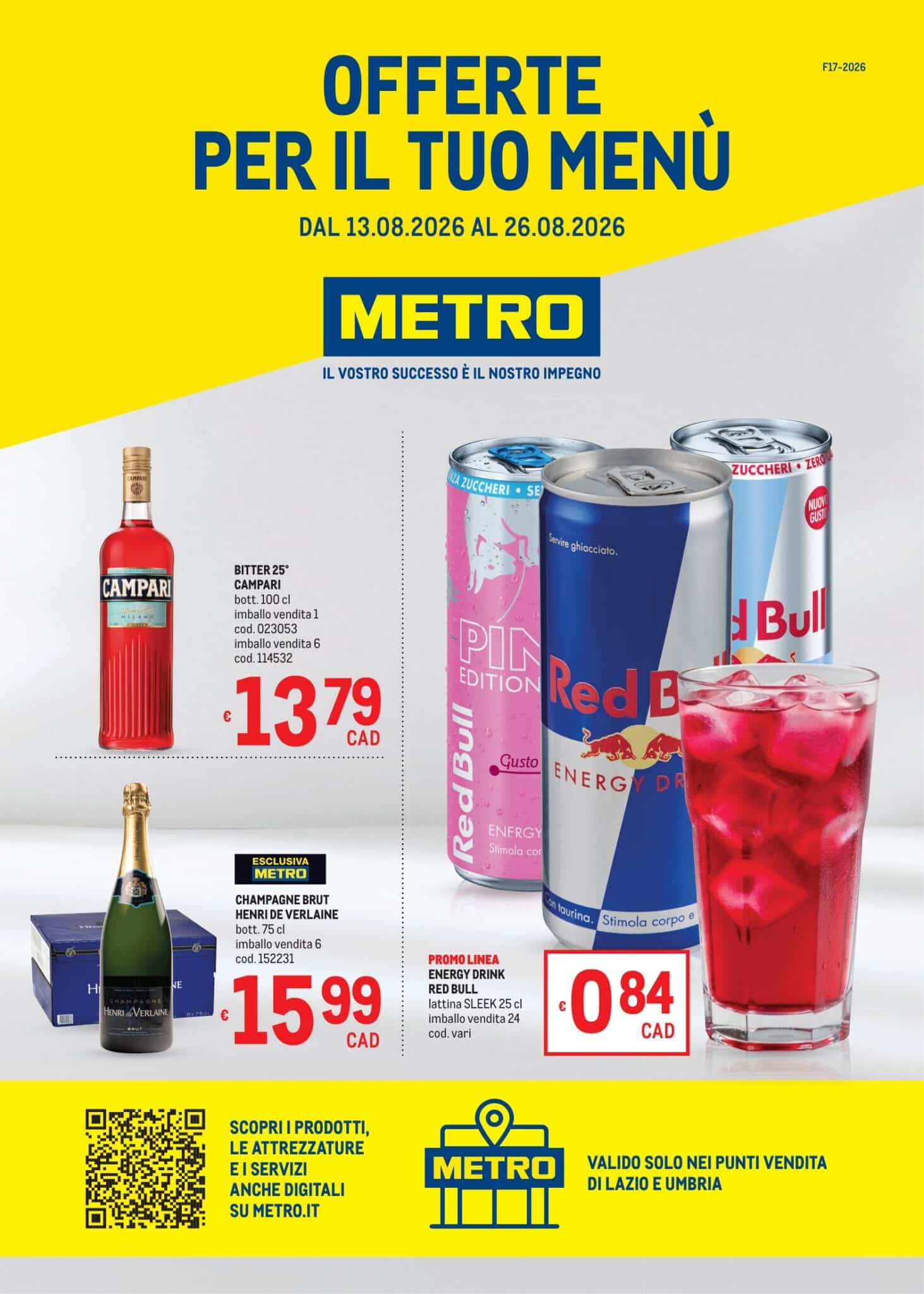 Volantino Metro