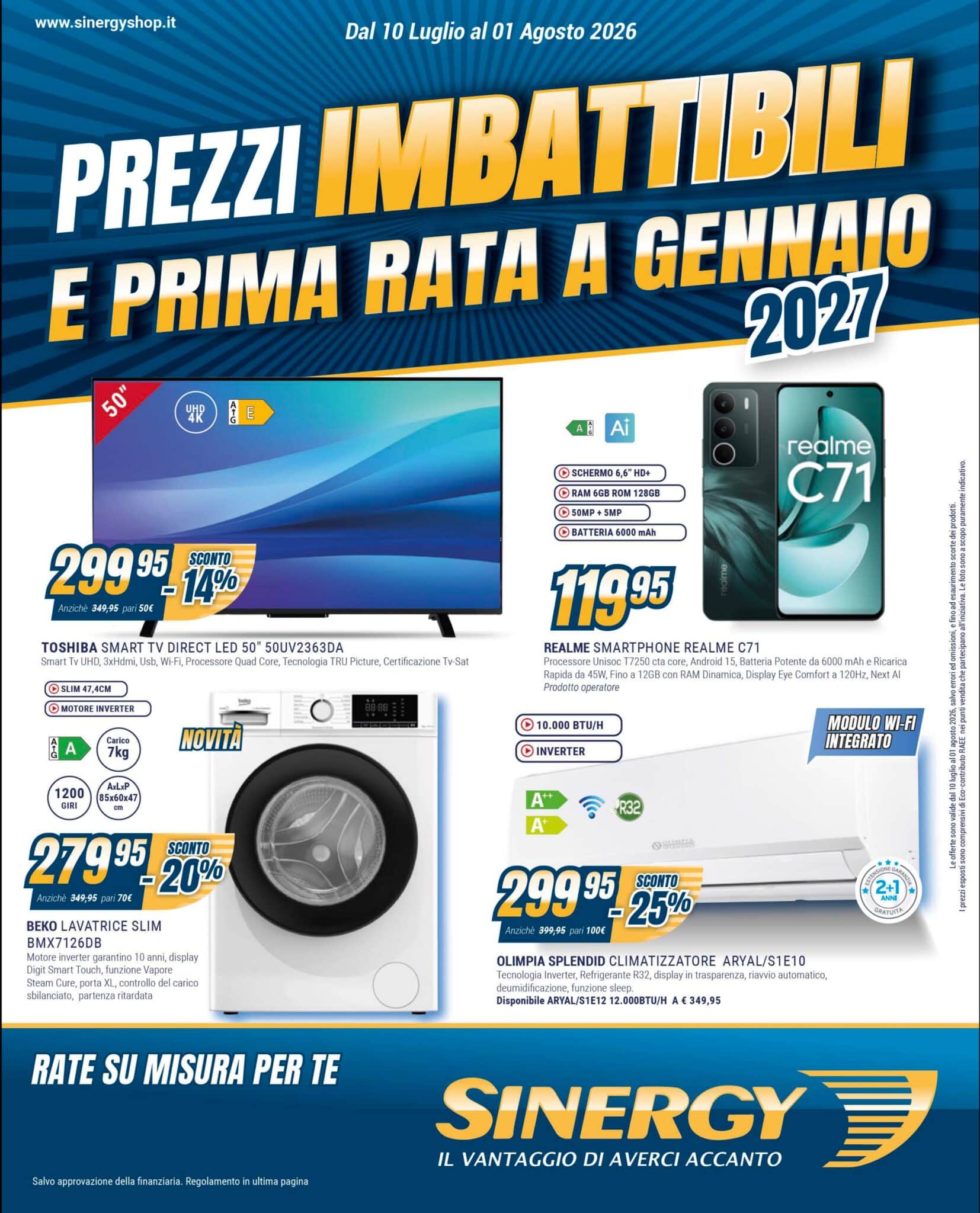 Volantino Sinergy