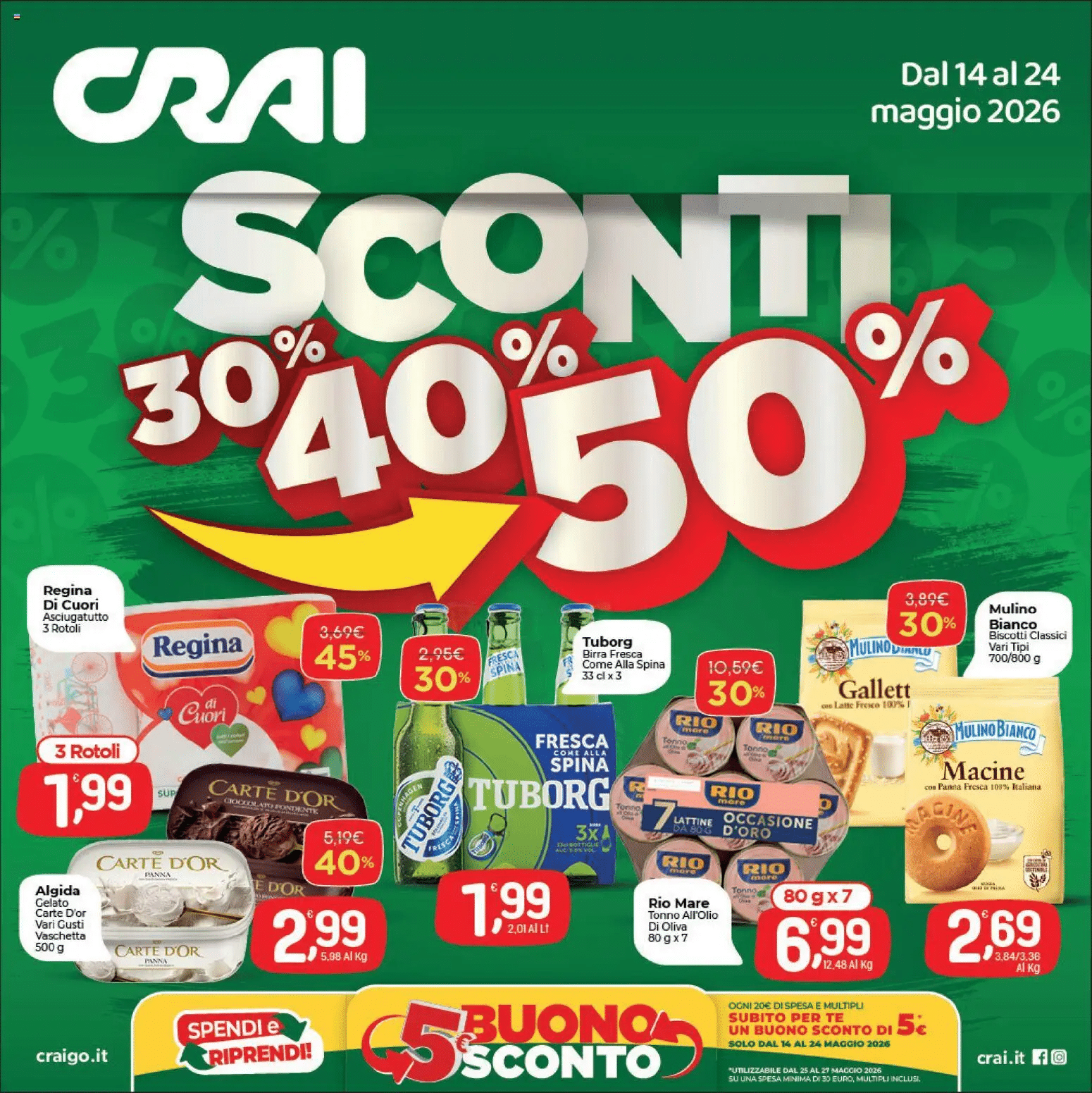 Volantino CRAI Supermercati