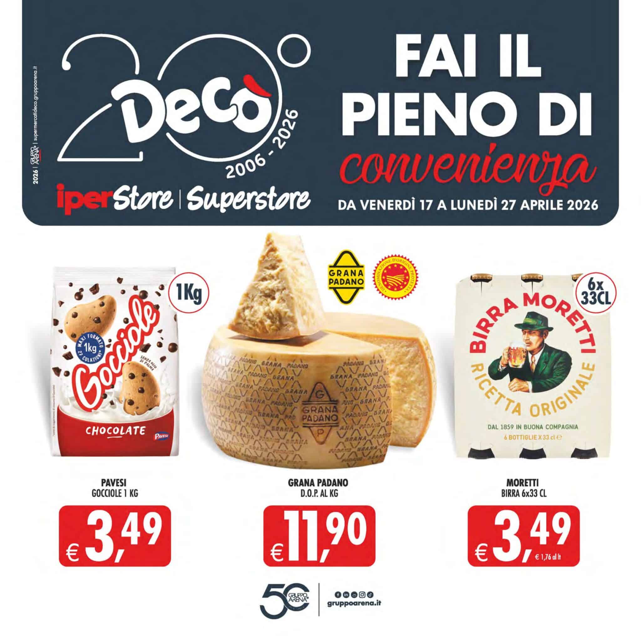 Volantino Decò SuperStore