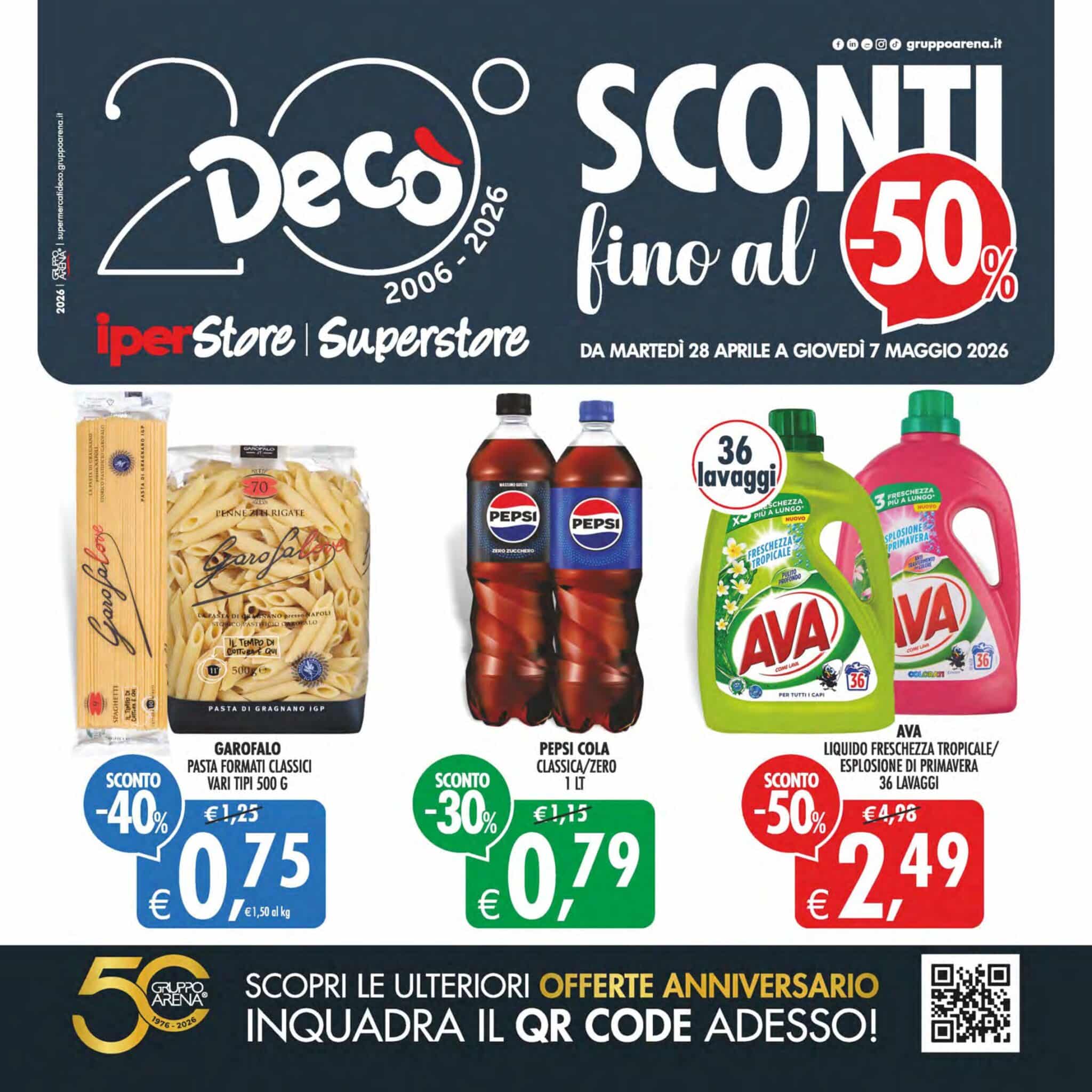 Volantino Decò SuperStore