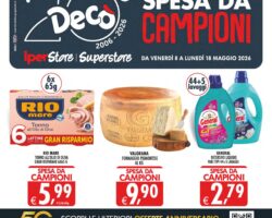 Volantino Decò SuperStore