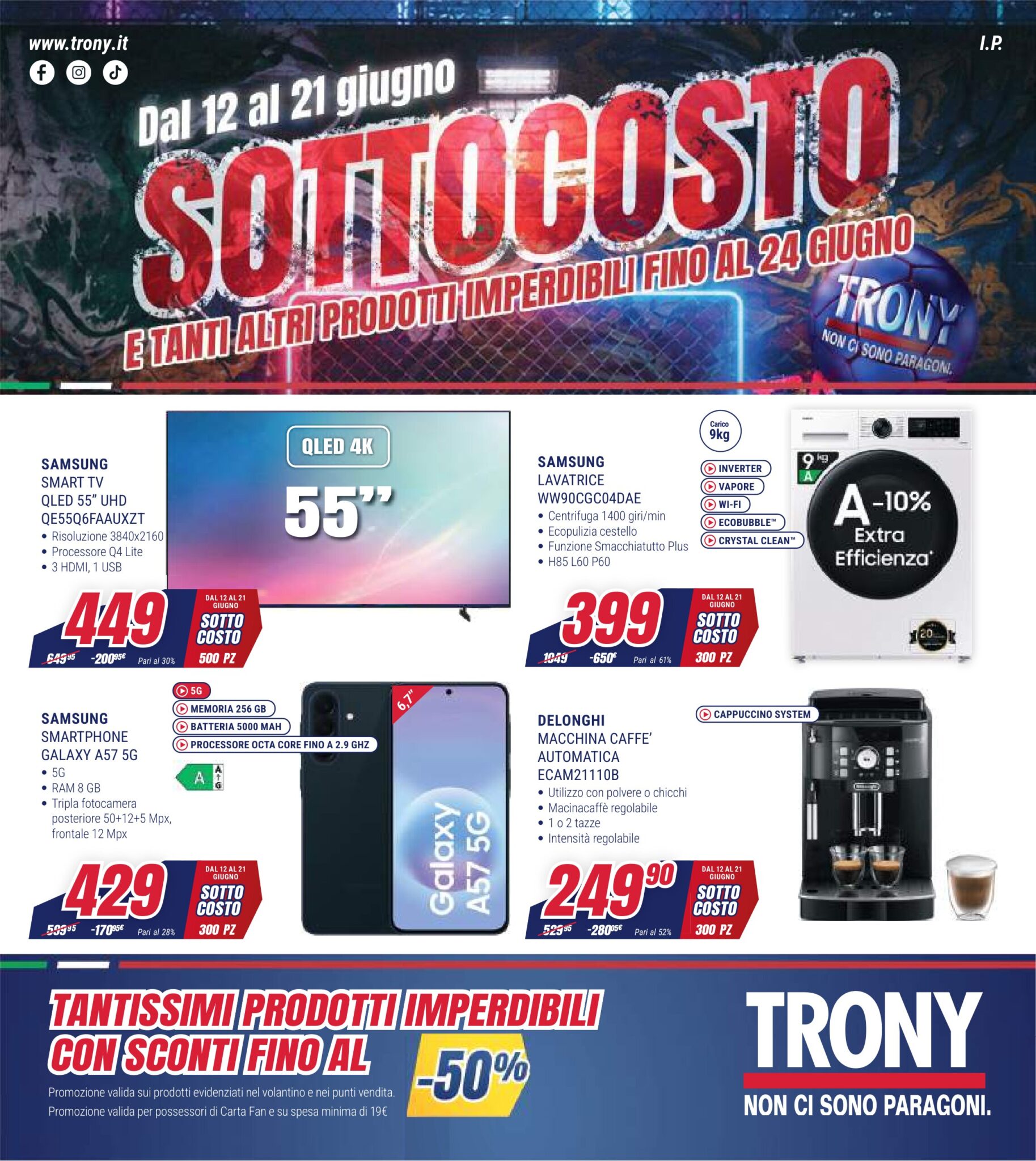 Volantino Trony