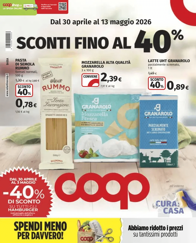 Volantino Coop