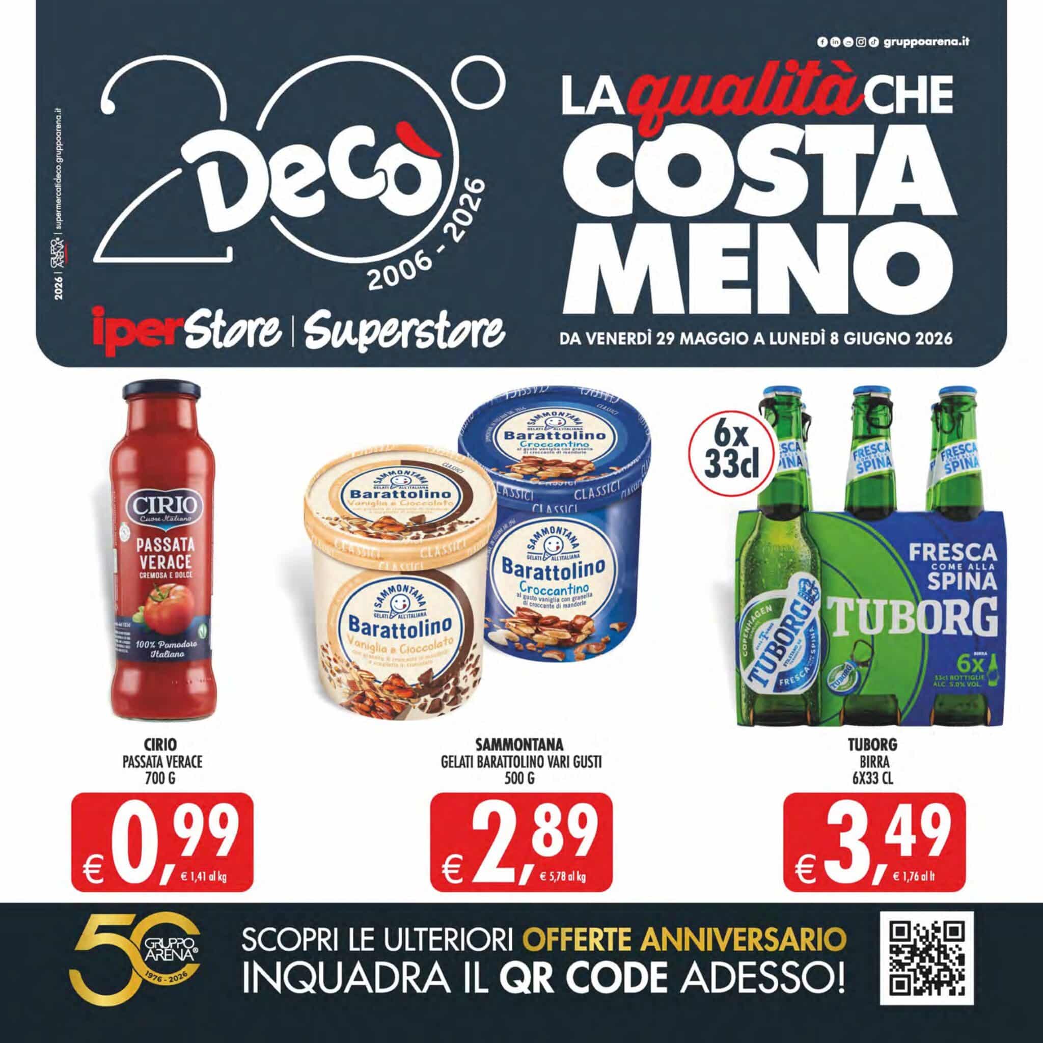 Volantino Decò SuperStore