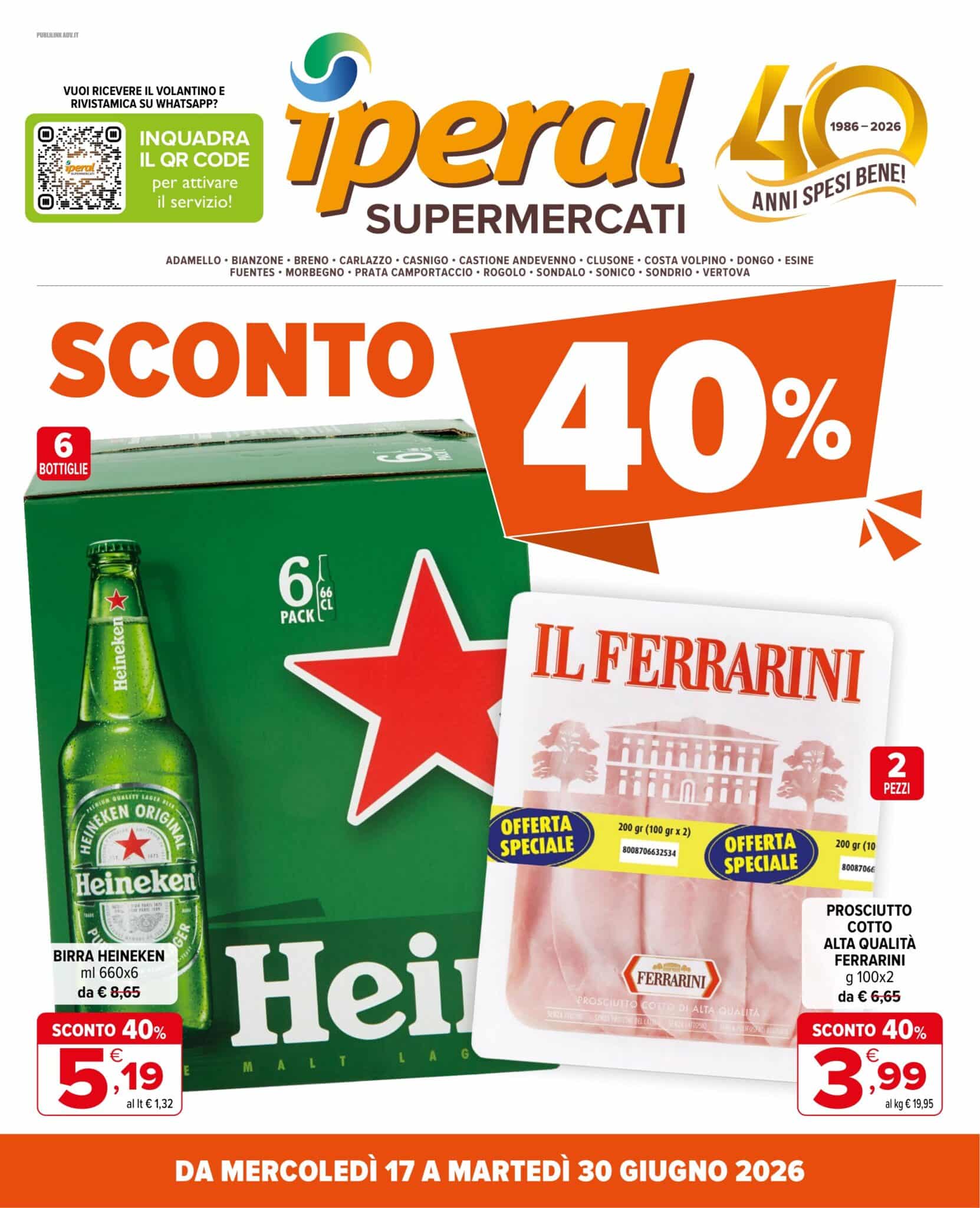 Volantino Iperal