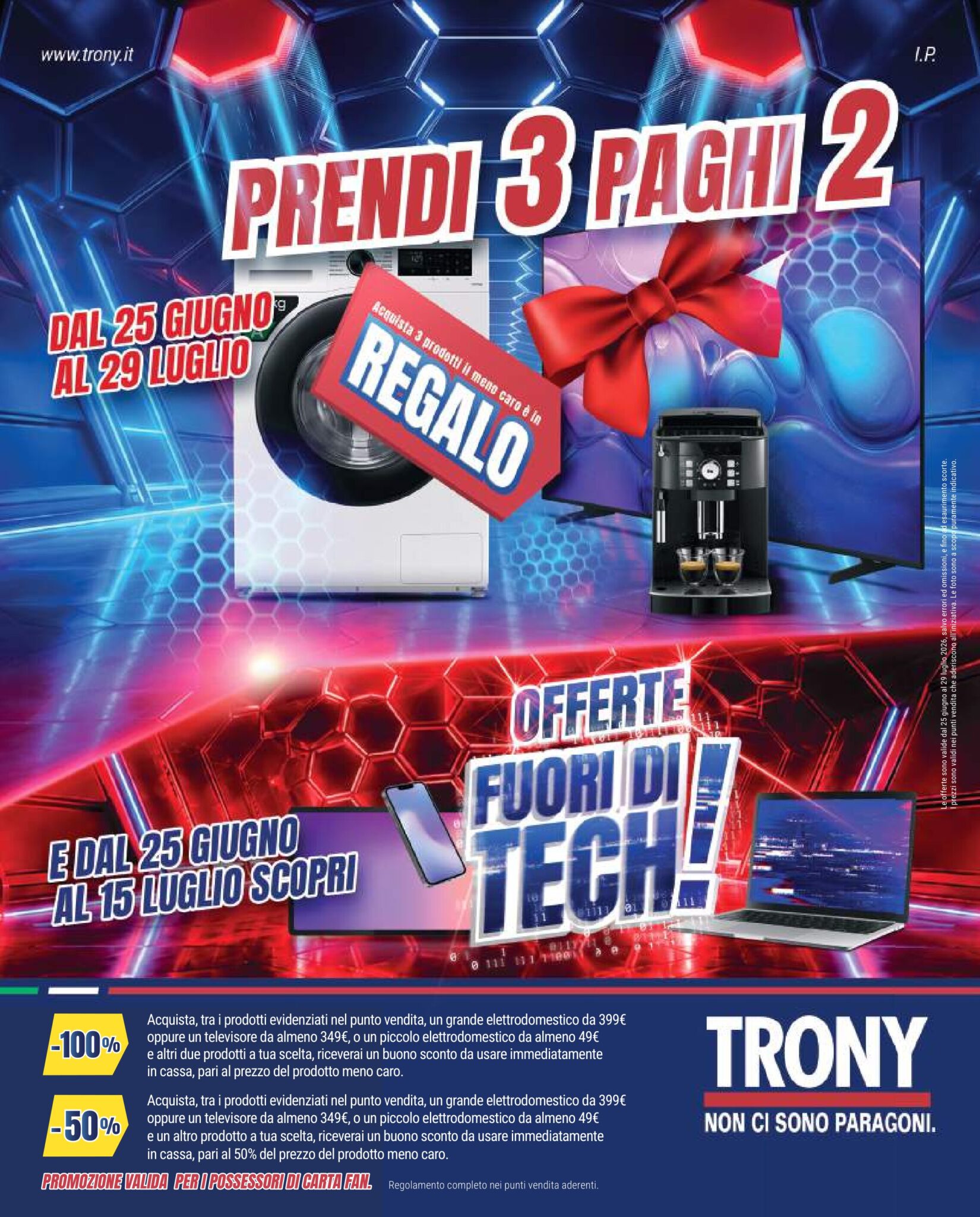 Volantino Trony