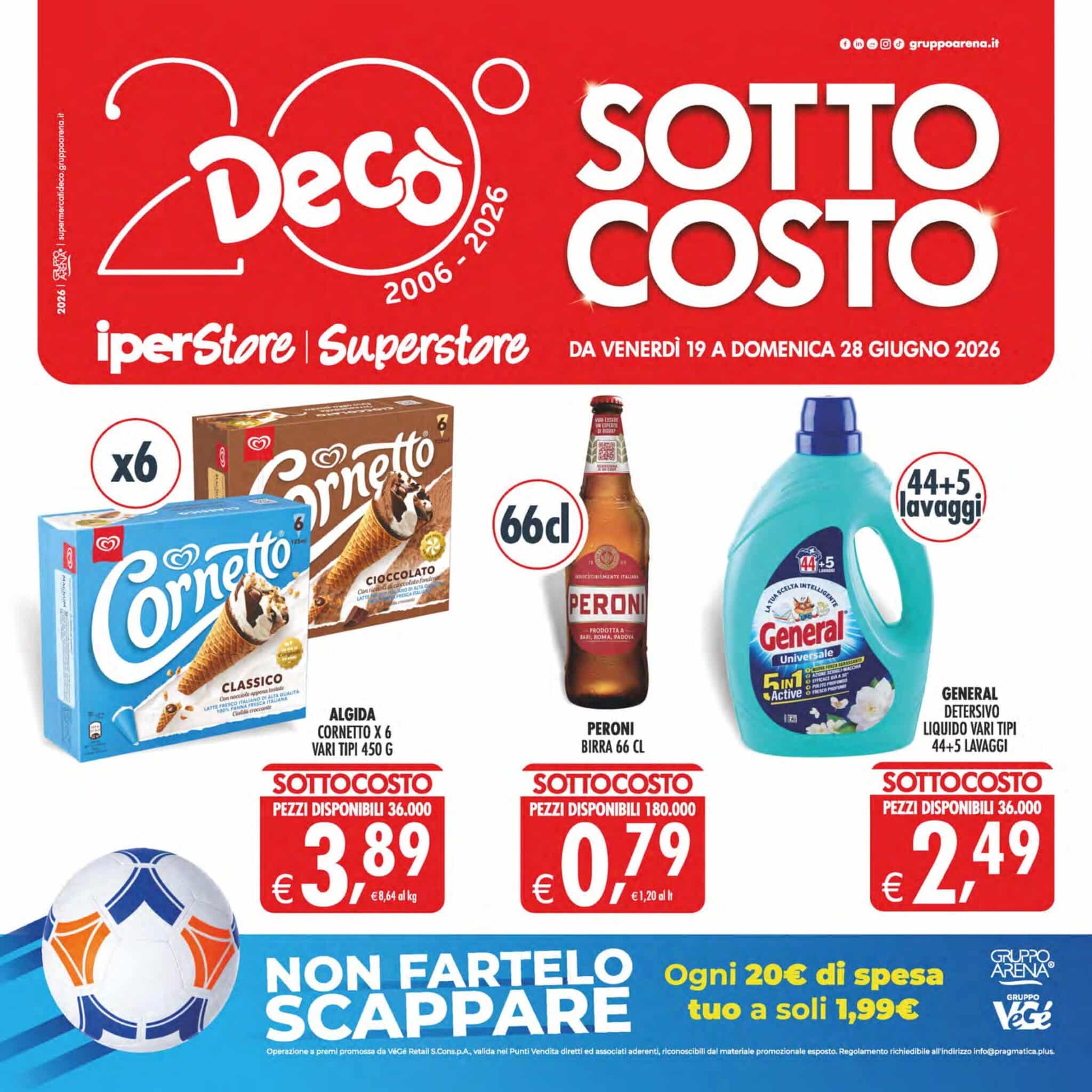 Volantino Decò SuperStore