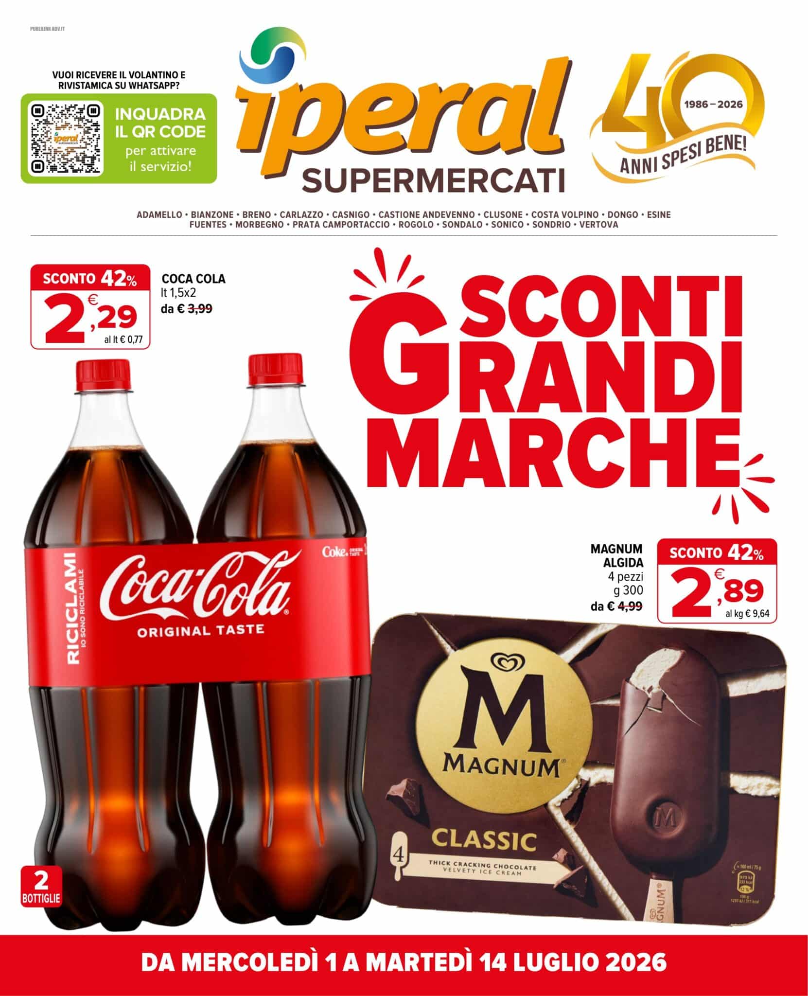 Volantino Iperal
