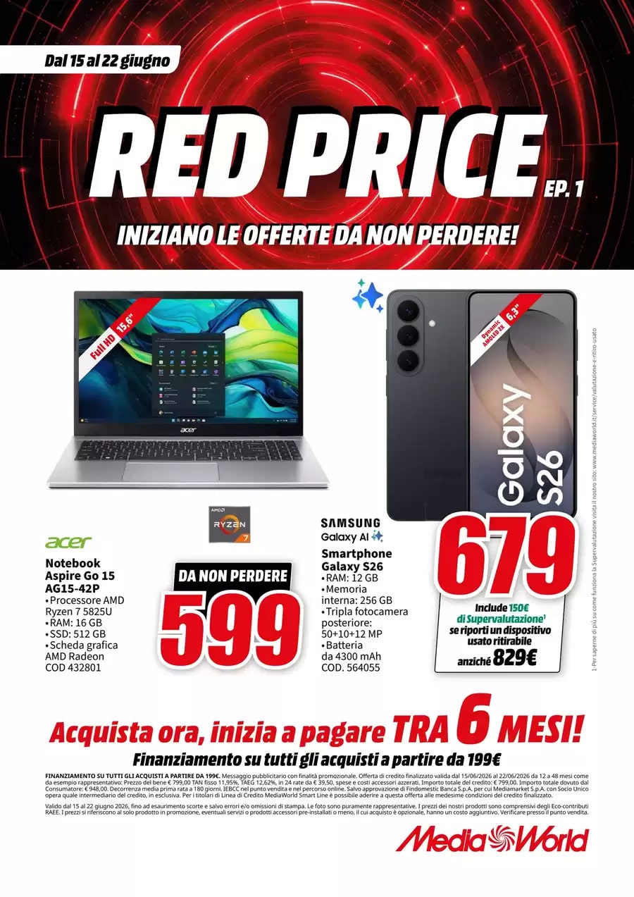 Volantino MediaWorld