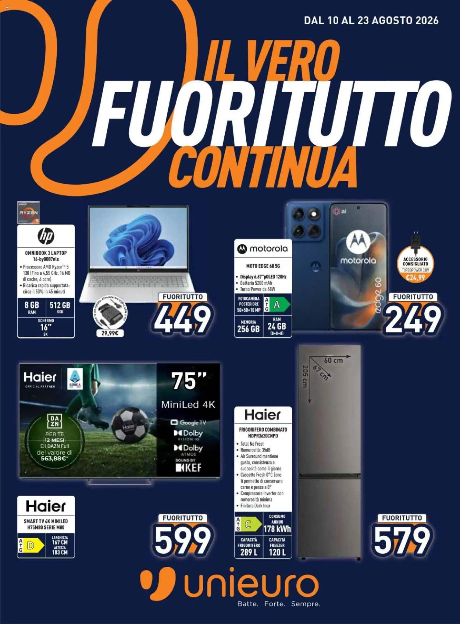 Volantino Unieuro