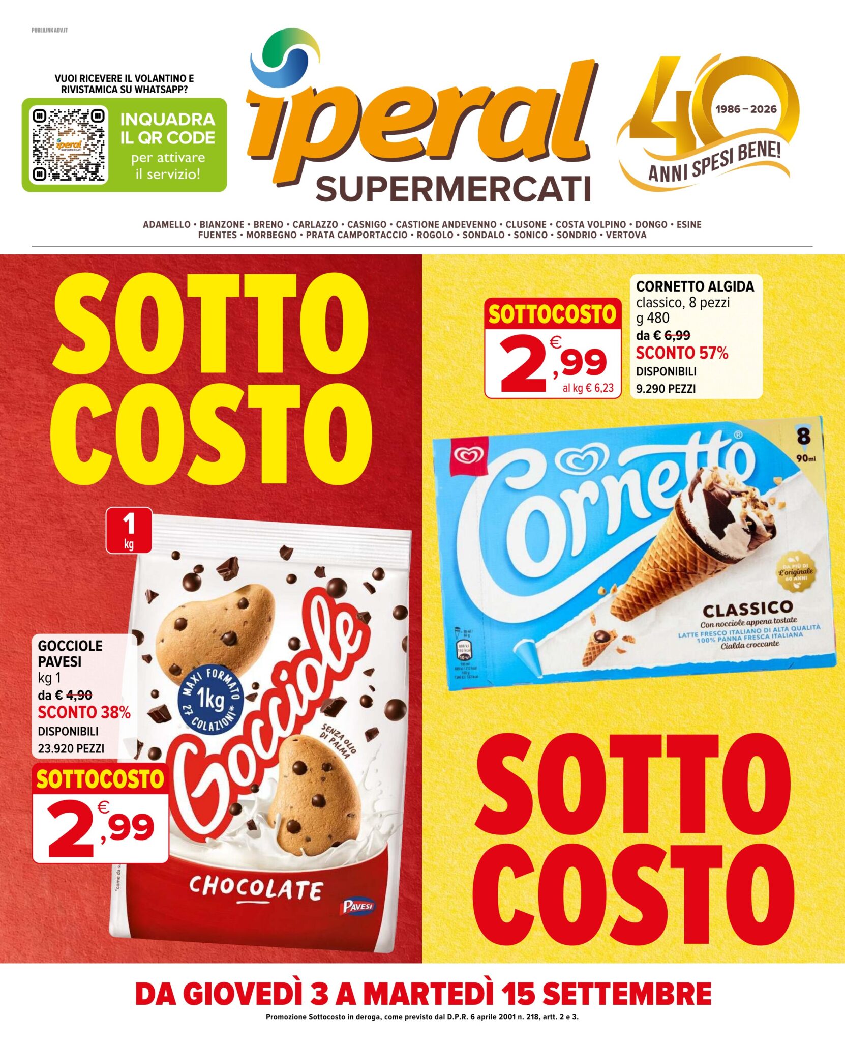 Volantino Iperal
