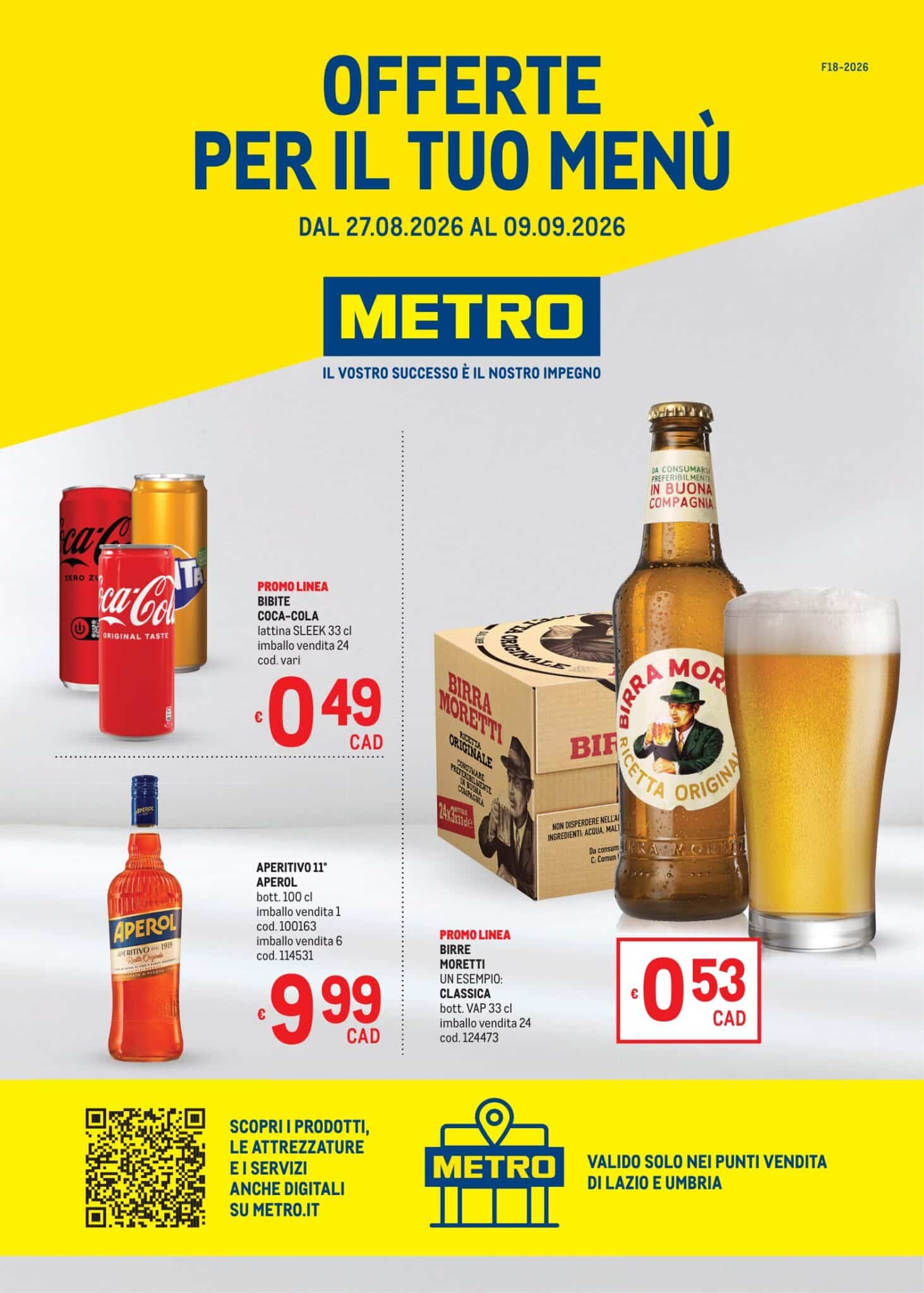 Volantino Metro