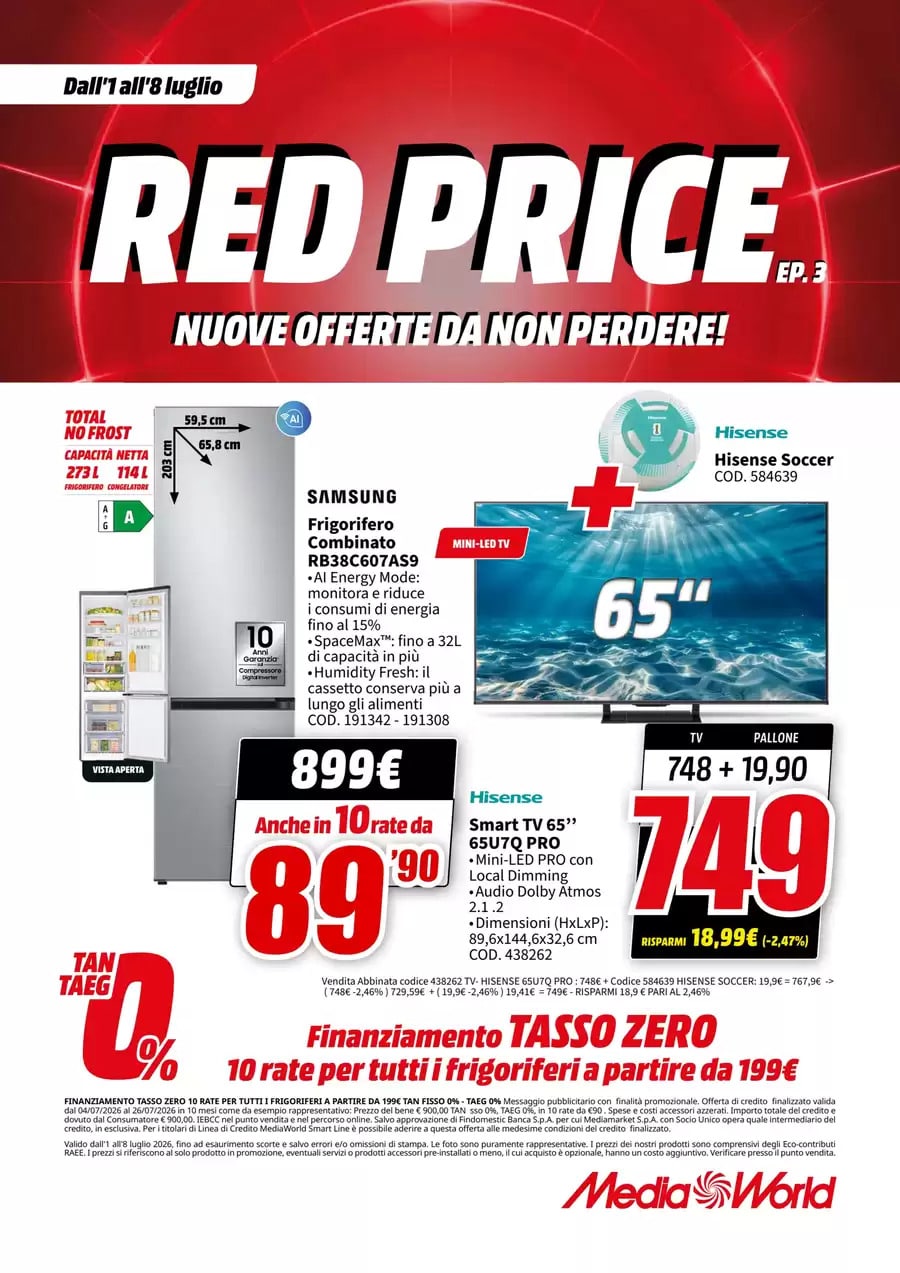 Volantino MediaWorld