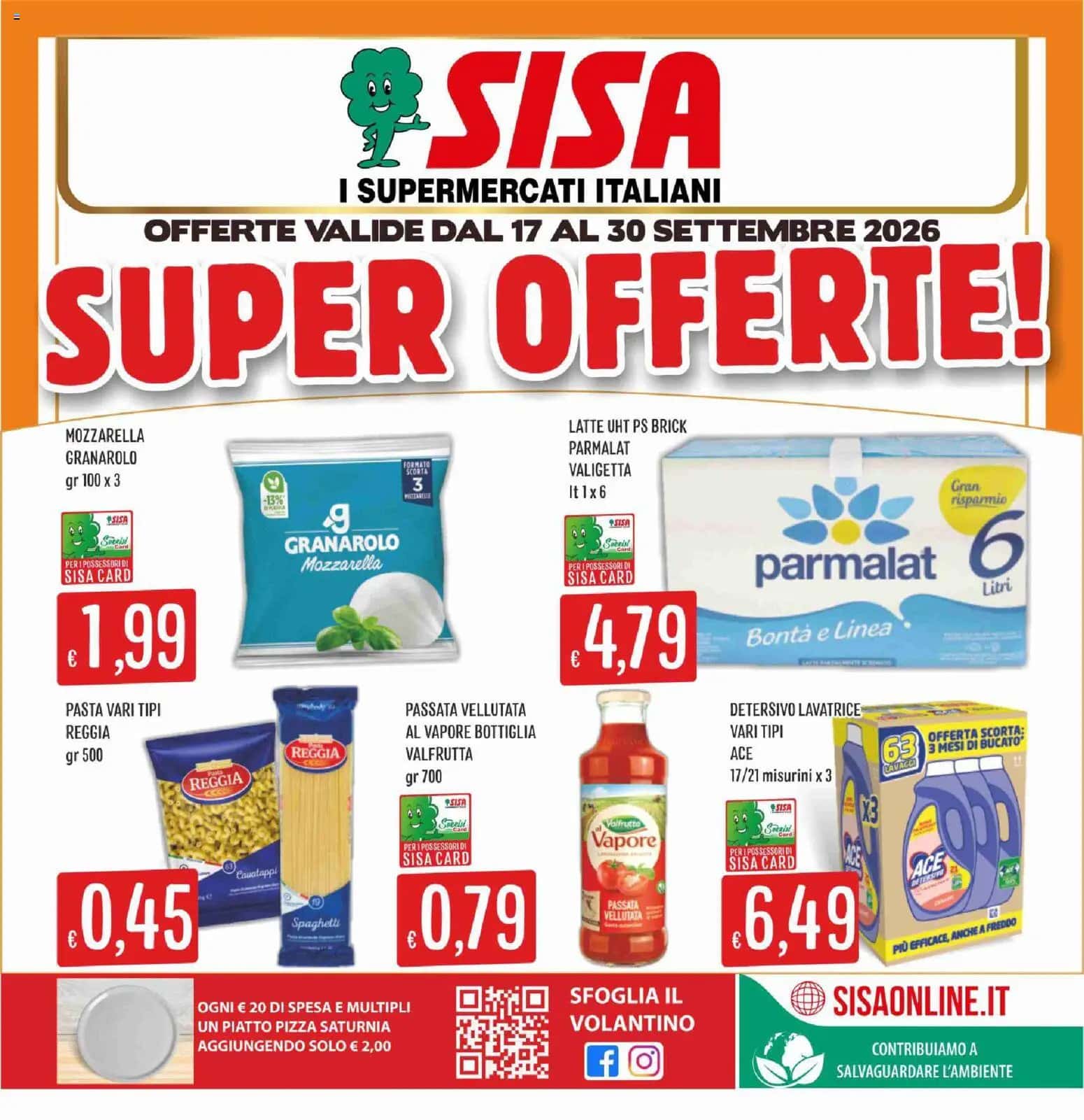 Volantino SISA