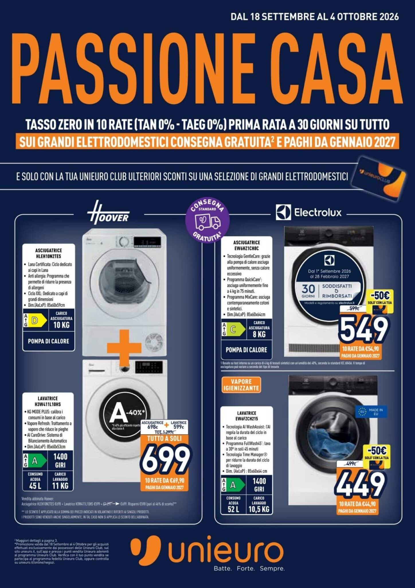 Volantino Unieuro