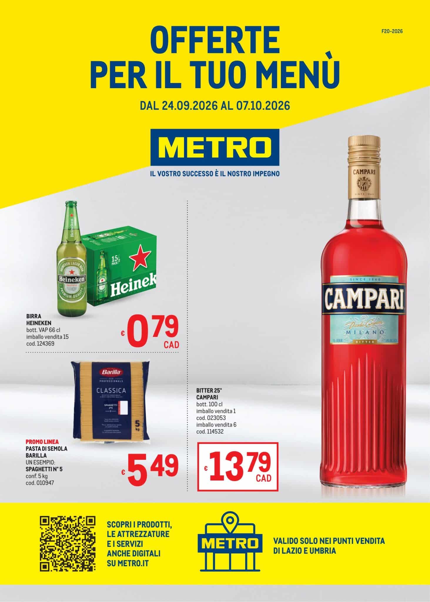 Volantino Metro