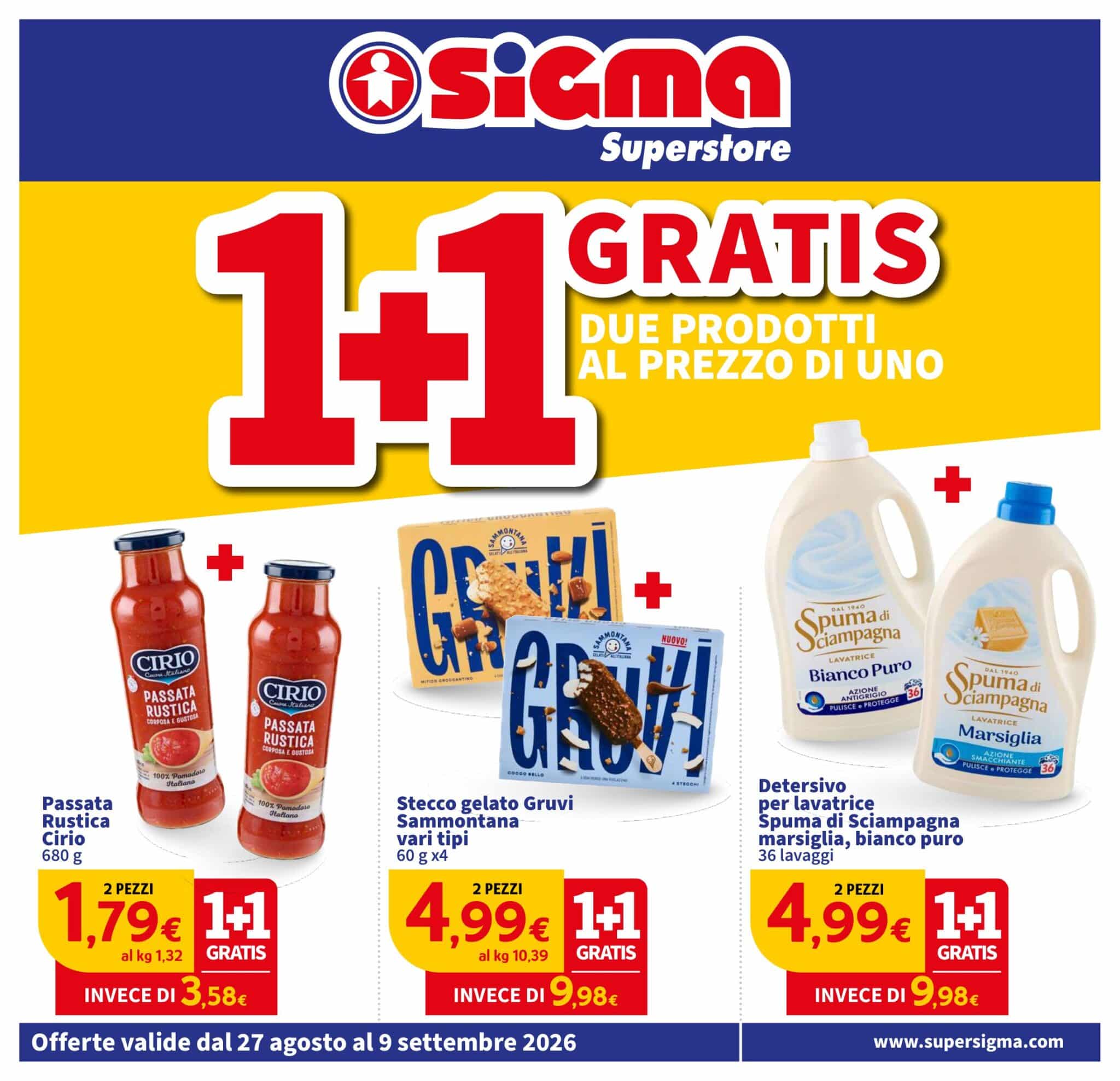 Volantino Sigma Superstore