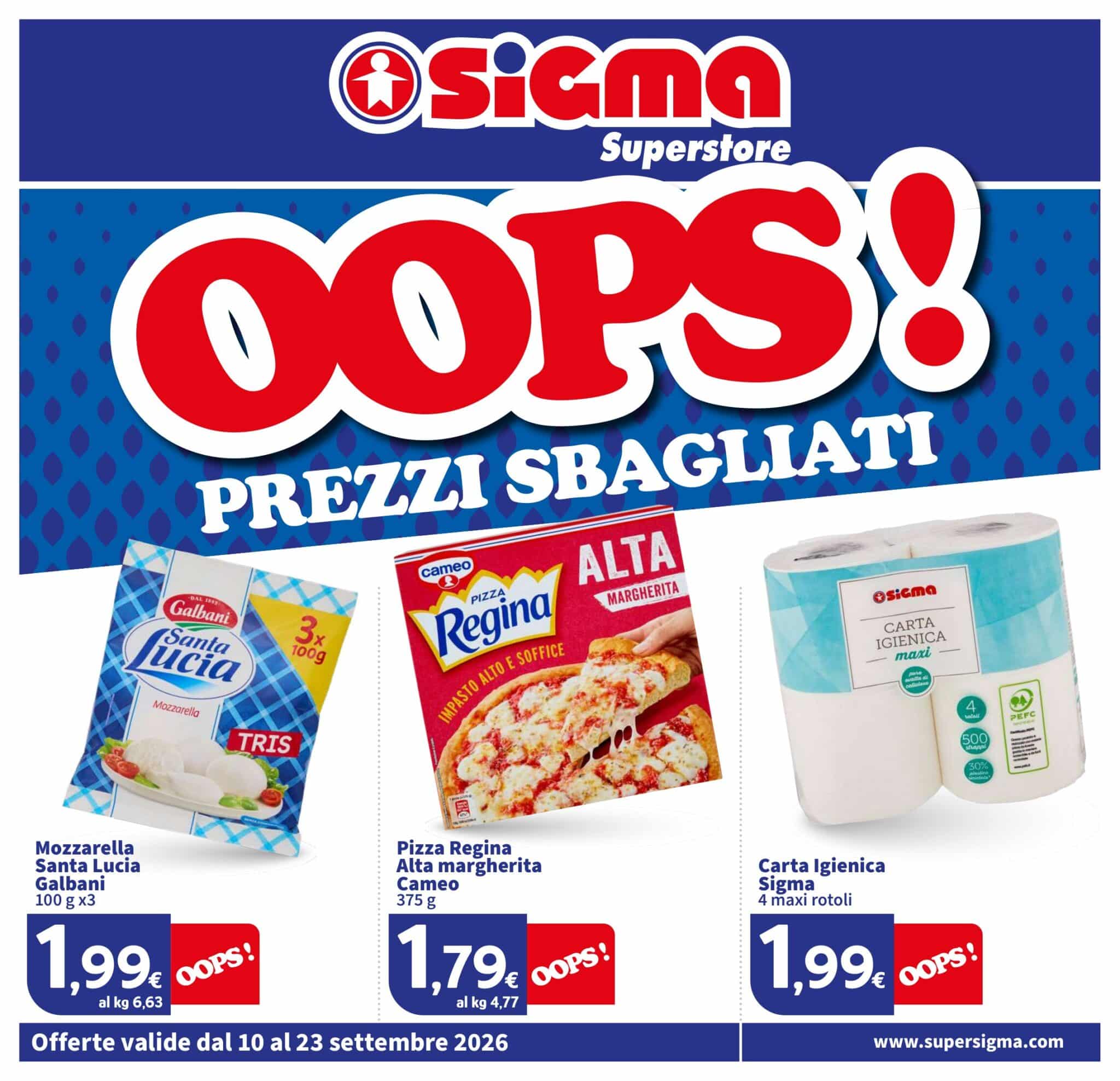 Volantino Sigma Superstore