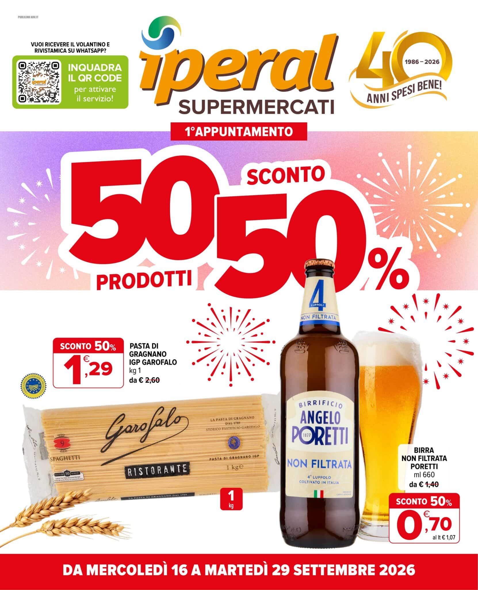 Volantino Iperal