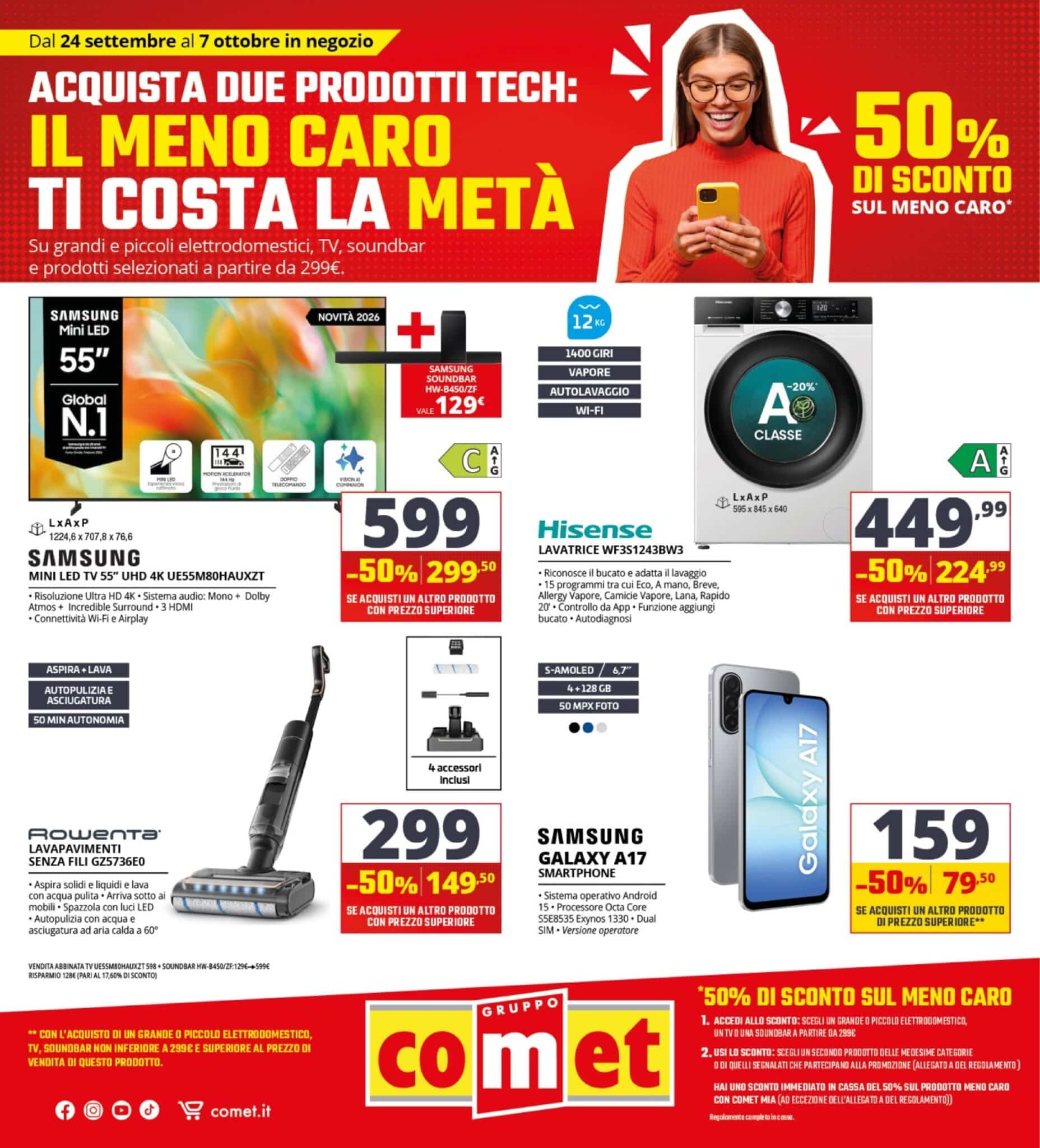 Volantino Comet