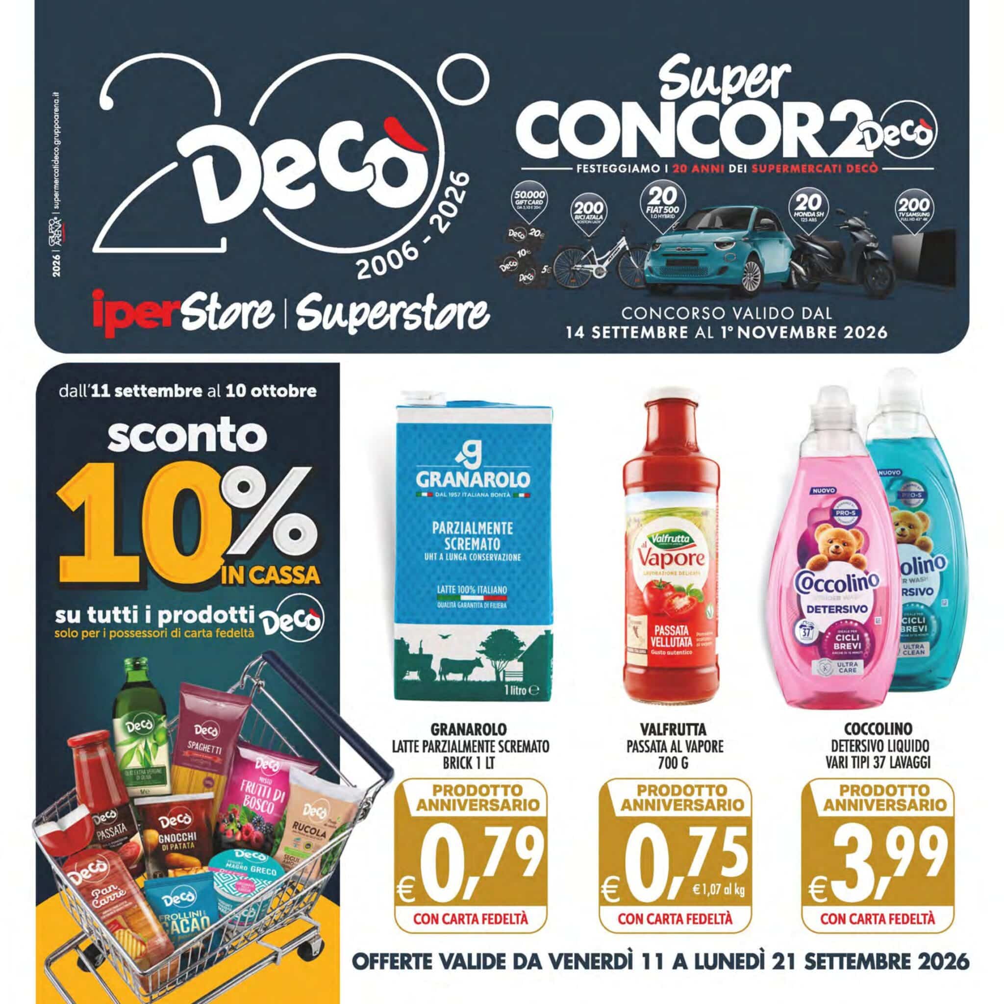 Volantino Decò SuperStore