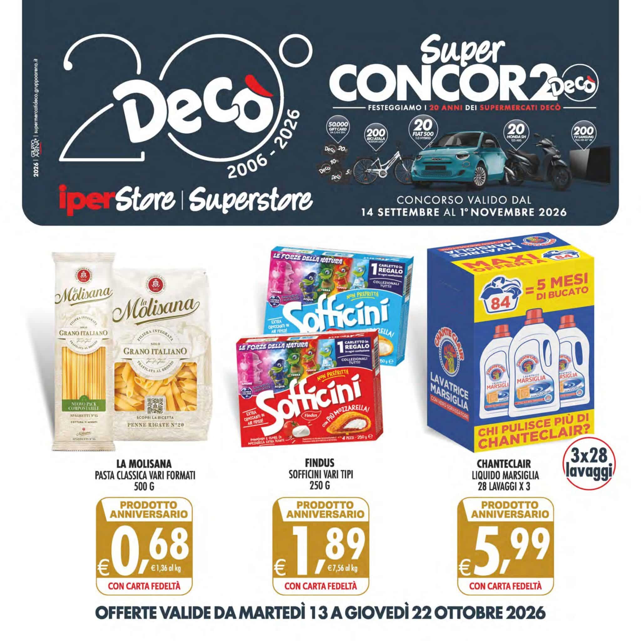 Volantino Decò SuperStore